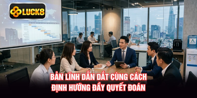 Bản lĩnh dẫn dắt cùng cách định hướng đầy quyết đoán